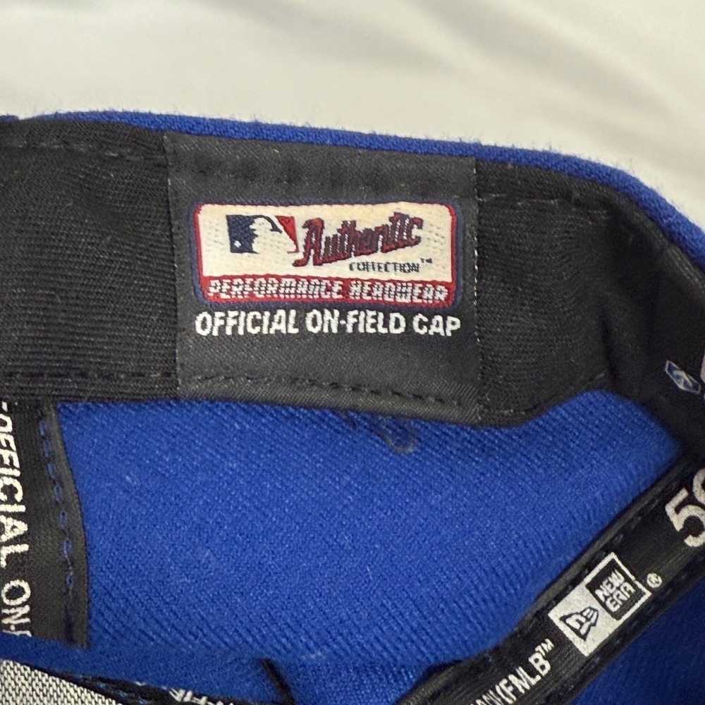 New Era Kansas‎ City Royals MLB Authentic Collection On-Field Fitted Hat 7 1/8 - Picture 8 of 13
